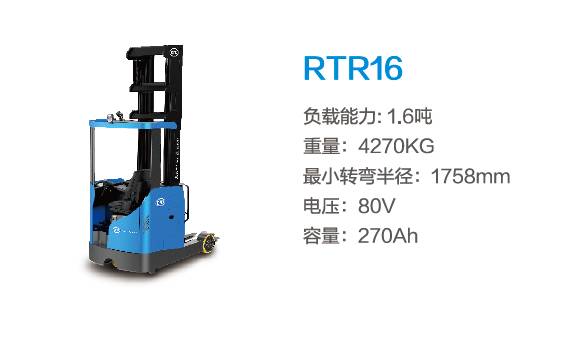 比亞迪RTR16—1.6噸座駕式前移叉車